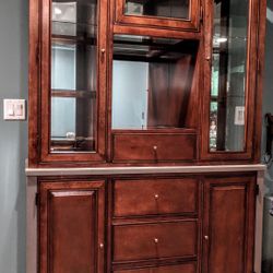 LIGHTED CHINA CABINET