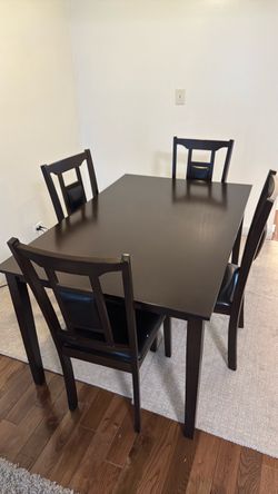 Dining table with 4 chairs