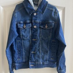 Boys Denim Jacket with Hoodie 