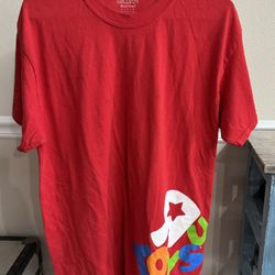 Toys R Us Employee Red T-Shirt Size L Adult just $10 xox