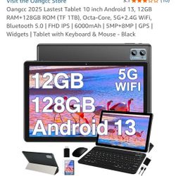OANGCC Blue Tablet  (ONLY Case And Tablet Included) ( Brand New, Never Used ) For $40 