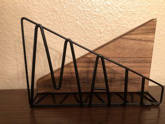 Wall mail letter holder