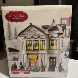 St. Nicholas Square:“Angelina's Bridal Shoppe” Christmas Village