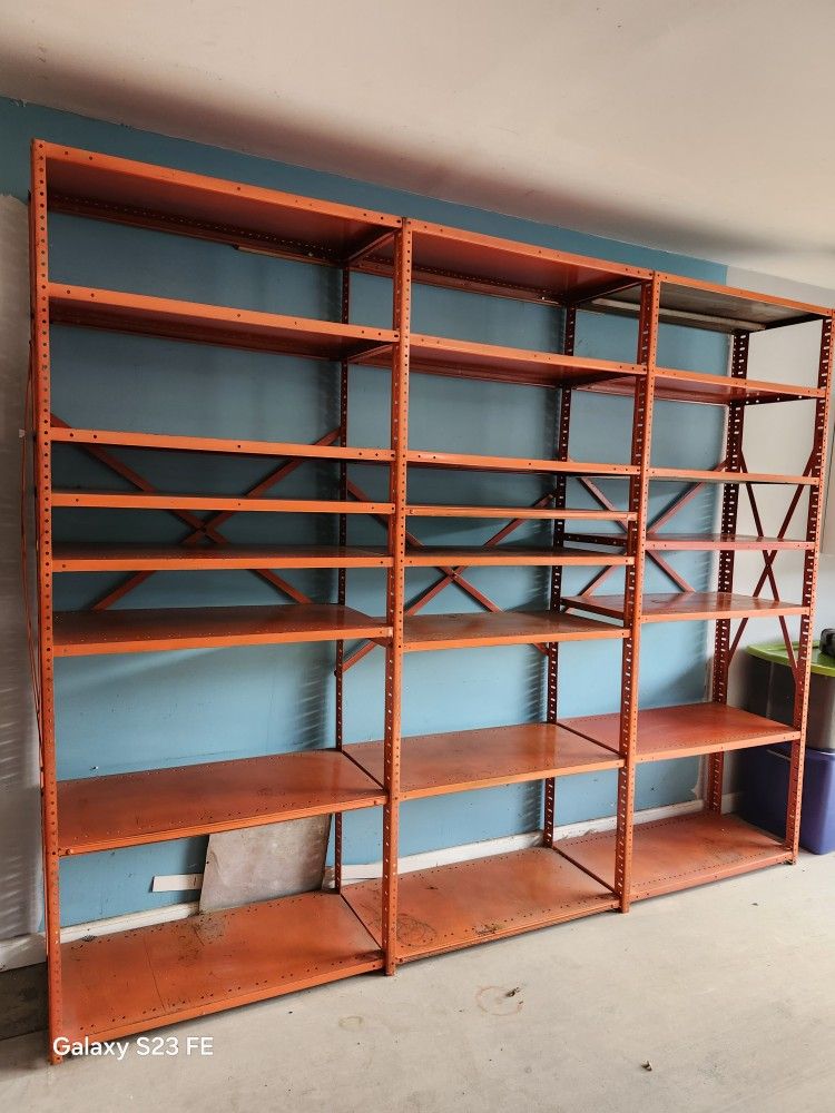 Metal Shelving Industrial Duty Steel.