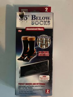 35 below socks 2 pairs