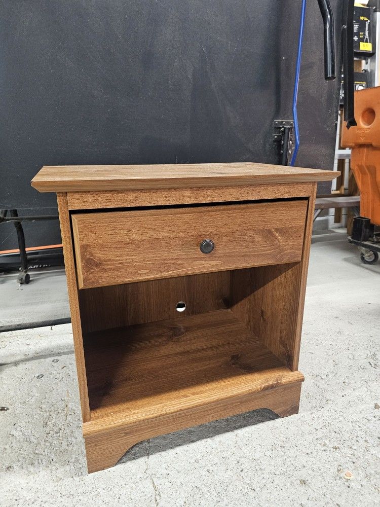 Wooden Nightstand 