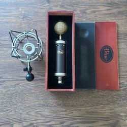 Blue Baby Bottle Microphone - Mint