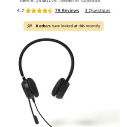 NXT UC-2000 Stereo Professional Headset 