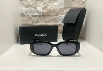Luxury black Prada glasses