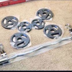 Brand New Olympic Weight Set (Curl Bar included)