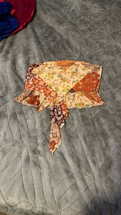Floral Patchwork Crop Top