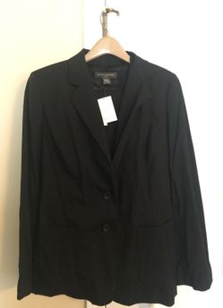 Banana Republic Black Two Piece Suit Size 14