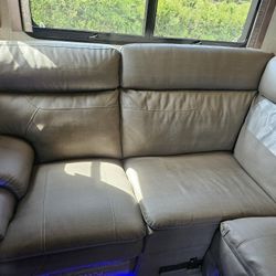 Thomas payne RV furniture, sectional with love seat recliners.