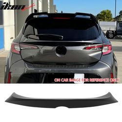 Fits 2019-2026 Toyota GR Corolla Hatchback JDM Style Trunk Spoiler Matte Black ABS