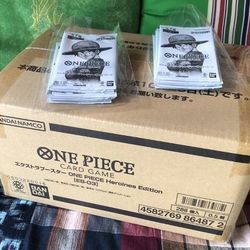 ONE PIECE EB-03 Heroines Edition 12 x SEALED BOX & 20 x 3rd Anniv Promo