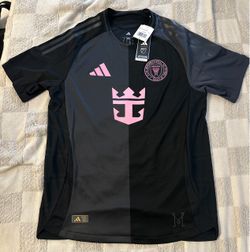 Inter Miami 2025 Adidas Authentic Away Soccer Jersey