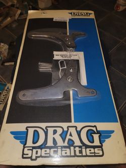 Chrome Sissy Bar Mount For Harley Davidson