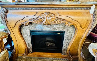 AICO By Michael Amini EDEN Fireplace