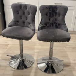 2 Bar Chair Gray 