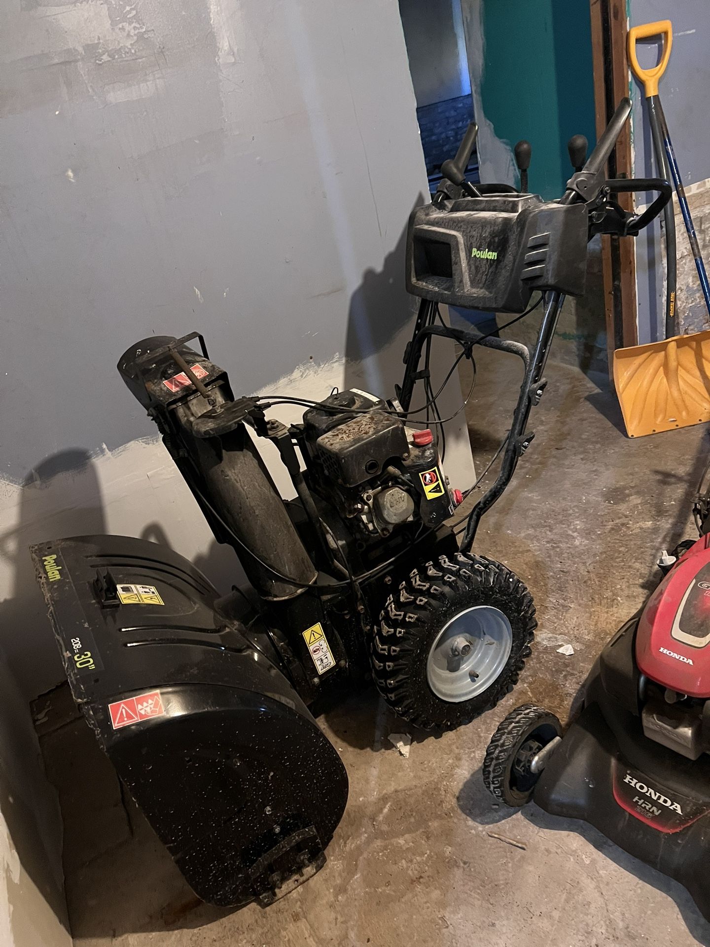 Snow Blower And Lawn Mower
