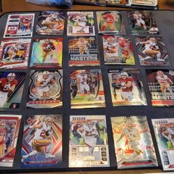 Lot Of 20 Random Christian McCaffrey  San Francisco 49ers Football Cards ALL FOR $20