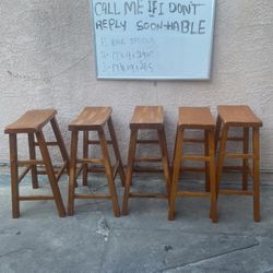 5 Bar Stools All For $100