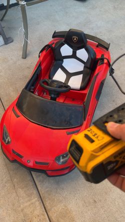 Lambo ride on for kids