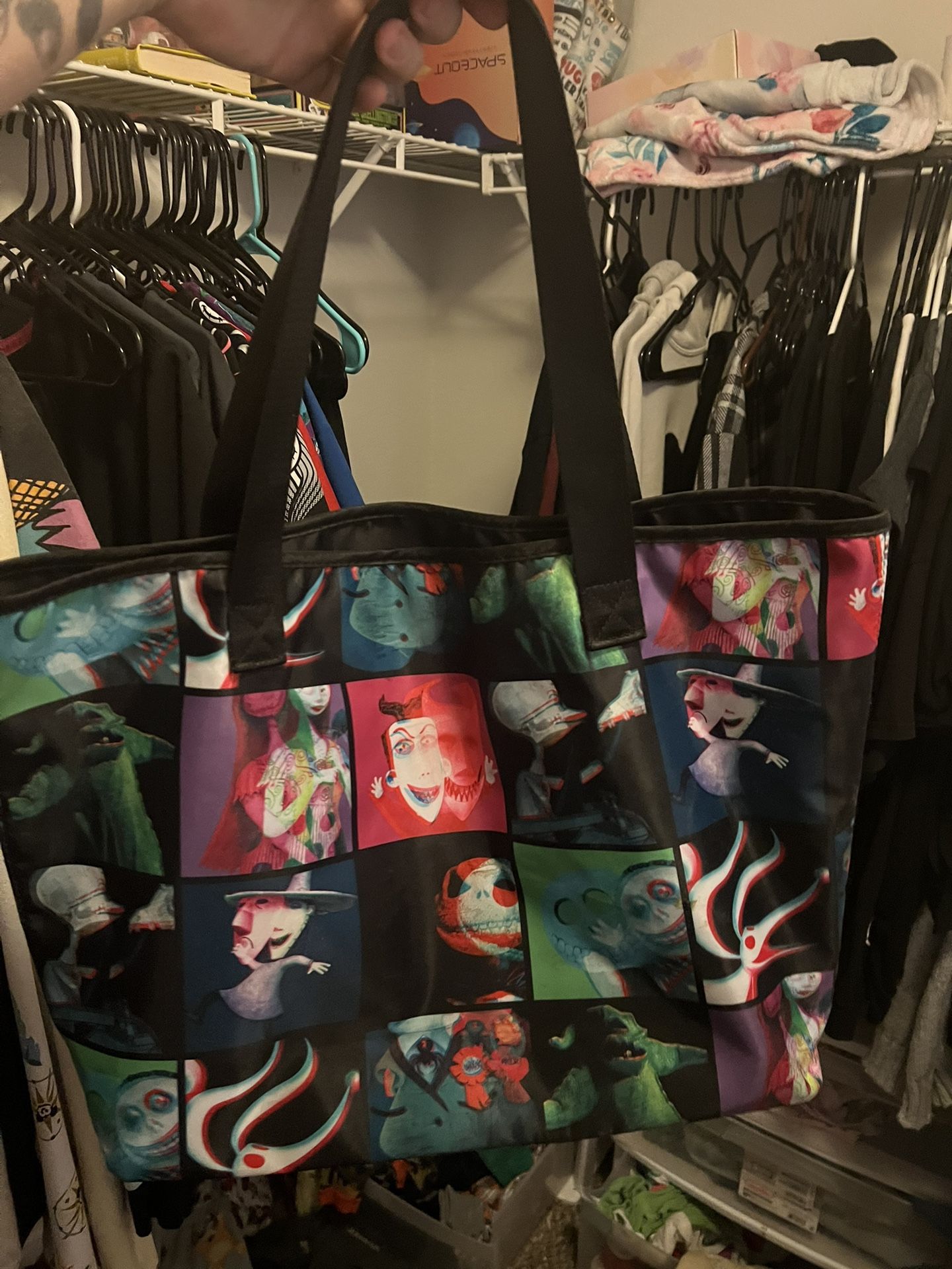 Nightmare Before Christmas Tote Bag
