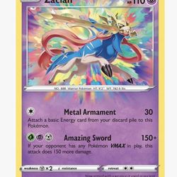 Zacian Amazing Rare