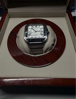 Cartier Santos Automatic Stainless Steel Watch