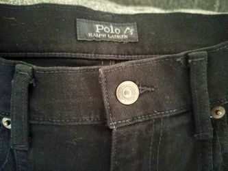 Polo Ralph Lauren Black Denim Jeans