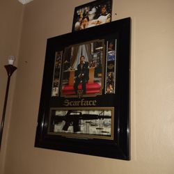 Scarface Memorabilia Message For Prices. Collectors Box, Movie Photos, Diecast Cadillac  "Creampuff".