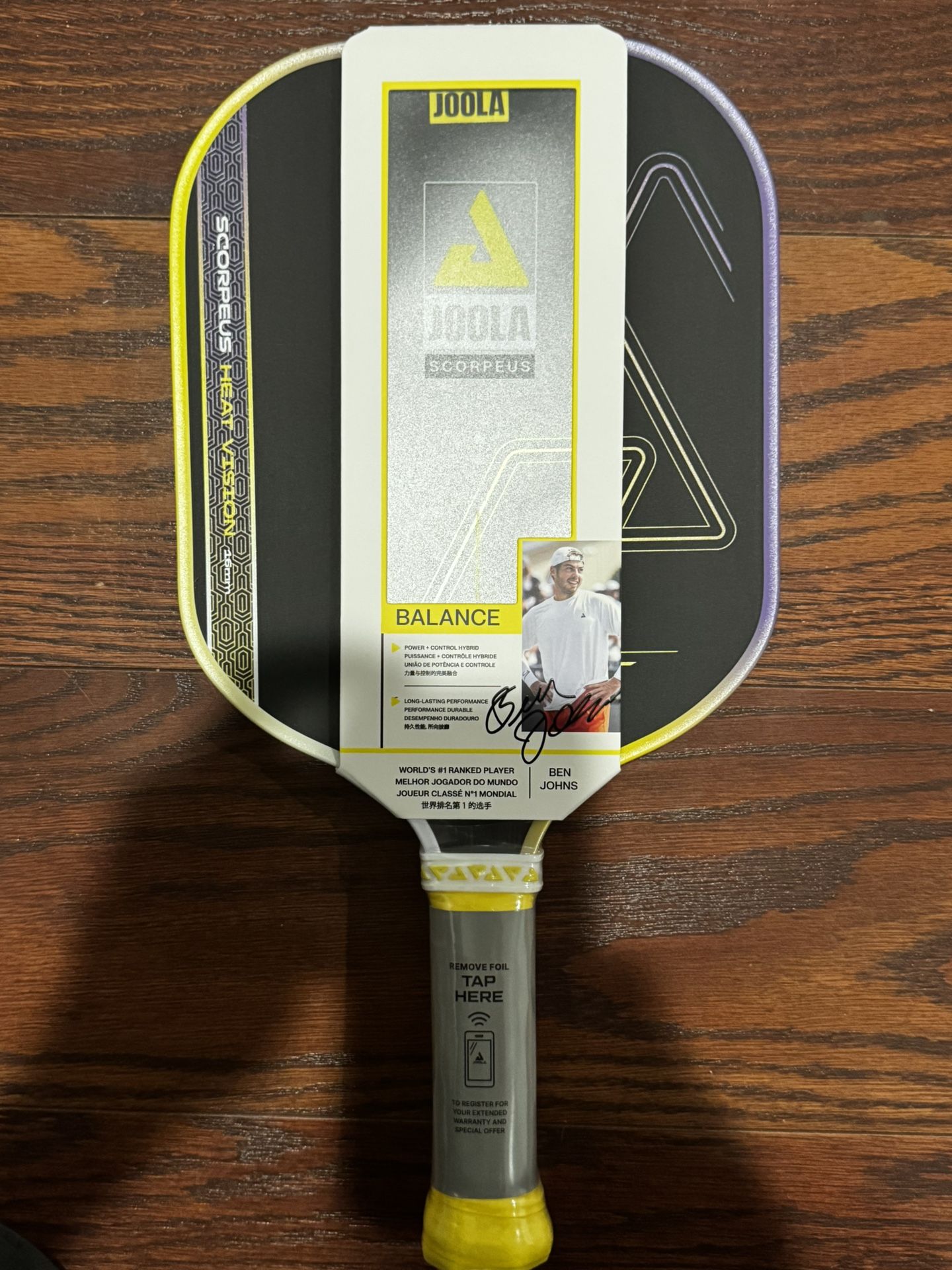 JOOLA Scorpeus Heat Vision Pickleball Paddle