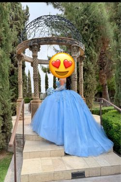 Quinceanera Dress baby blue
