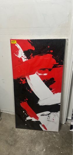 Abstract wall art $17