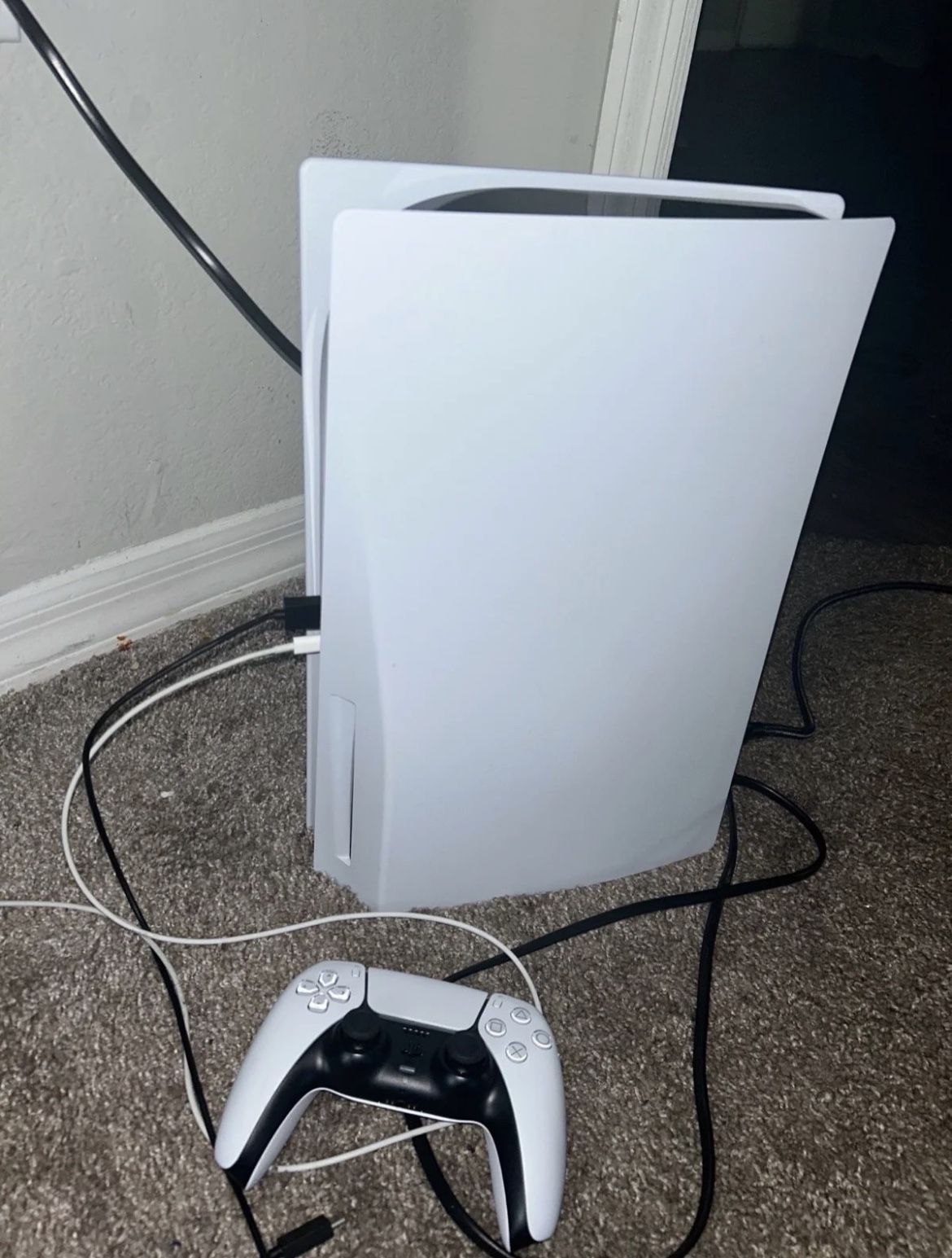 Ps5 Disc Edition With Cords And Controller (price Negotiable) for Sale