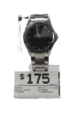 Movado Mnb.01.1.14.1665 Silver Regular Watch