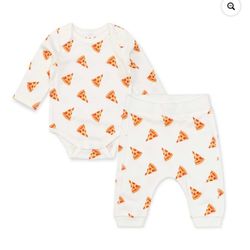 Organic Cotton Gender Neutral First Moves Bodysuit + Groove Pant Set, Sizes 0-3m, 3-6m, 9m & 12m