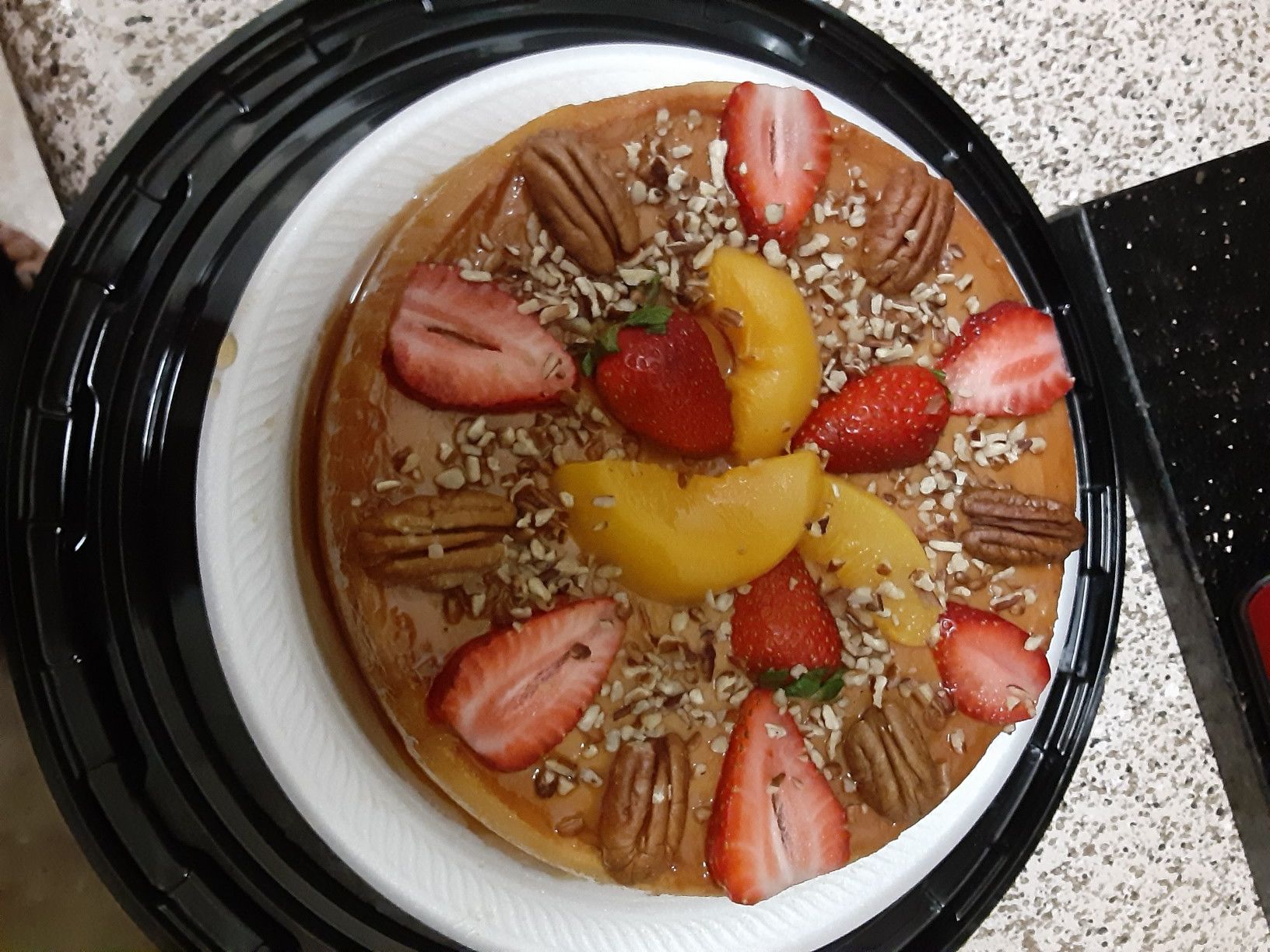 Postres: flan, chocoflan, fresaflan, cheesecake, gelatinas