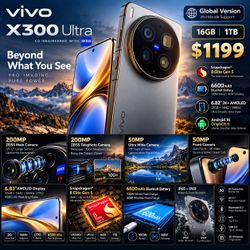 Vivo X300 Ultra 16GB/1TB Global Version
