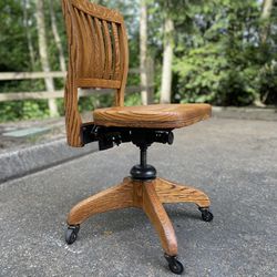 Vintage Banker’s Chair
