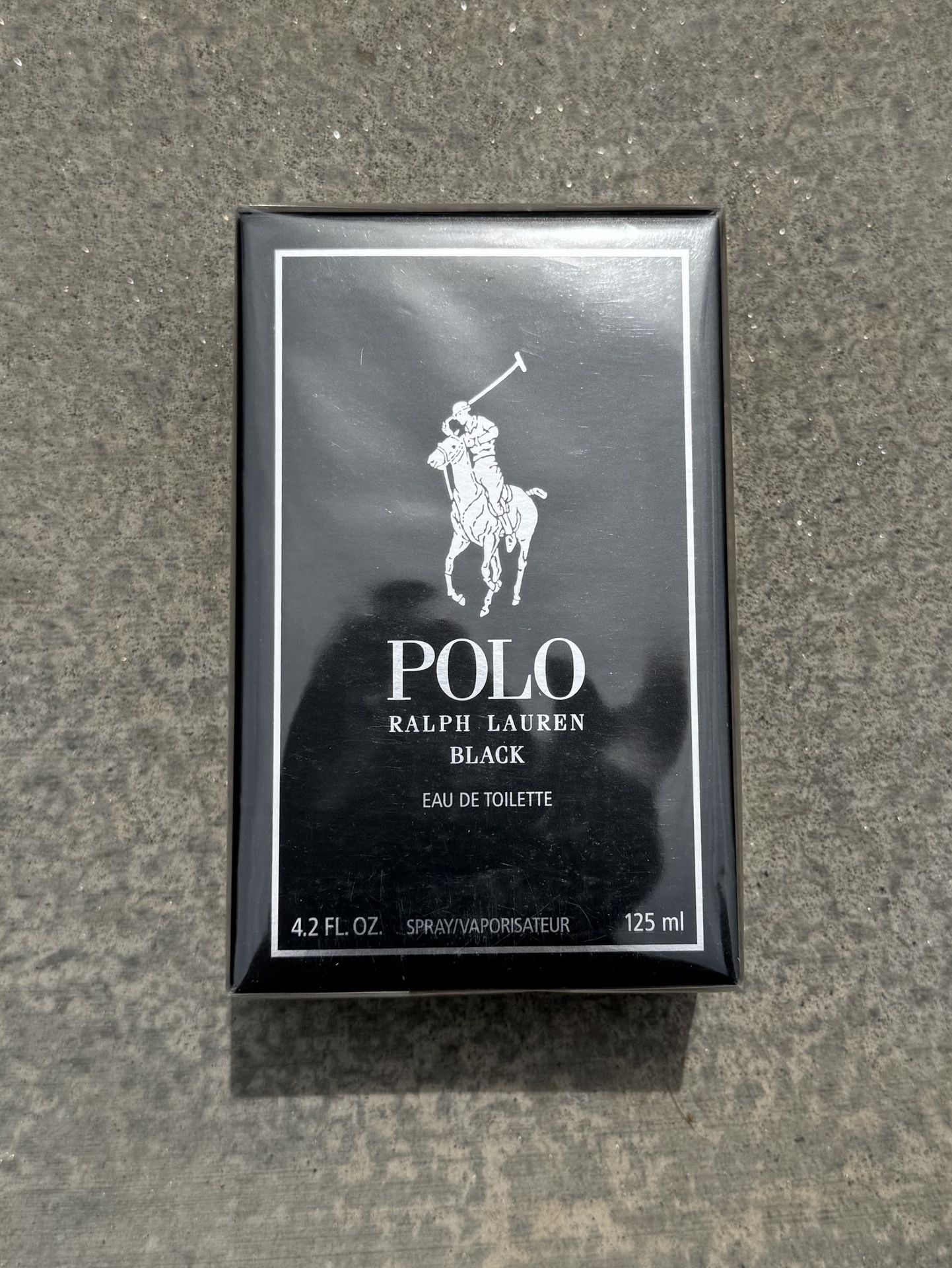 BRAND NEW SEALED IN BOX Polo Ralph Lauren Black Cologne Spray 4.2 fl oz