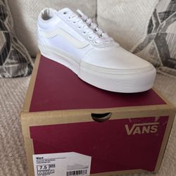 Ward White Vans Shoes