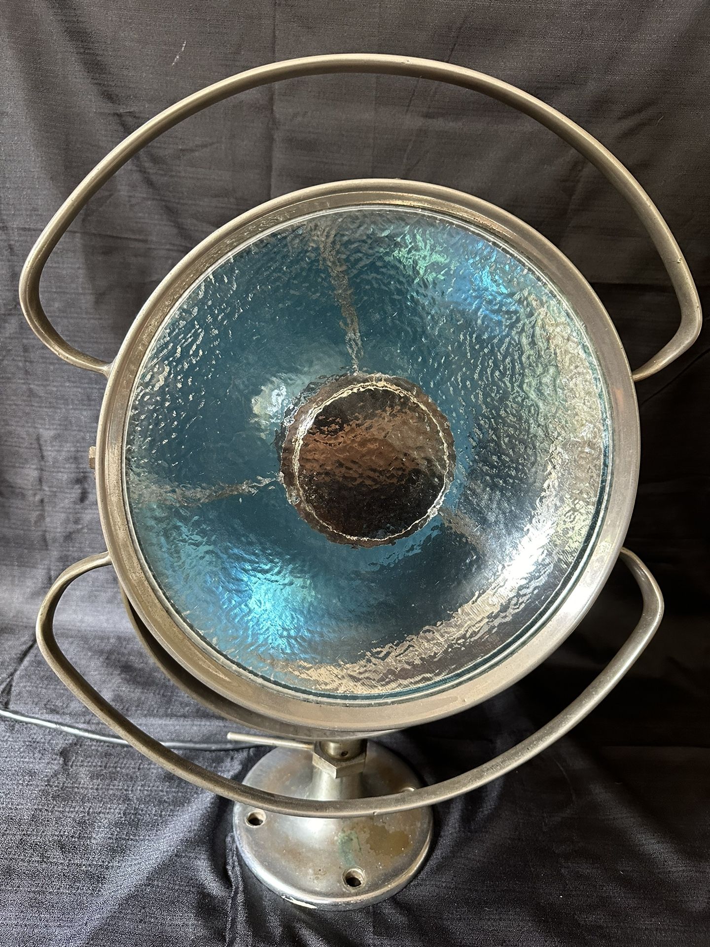 Vintage Industrial Medical 1930s Light: Operating Room Wilmot Castle Hospital