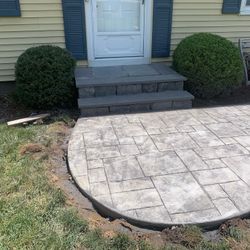 Stamp Concrete Sidewalk &patio