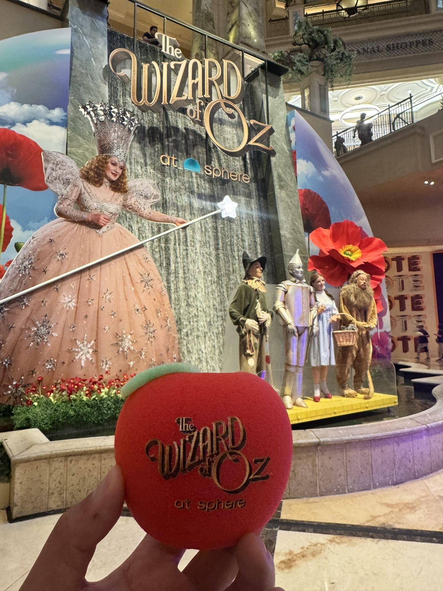 The Wizard Of Oz Apple From The sphere Las Vegas
