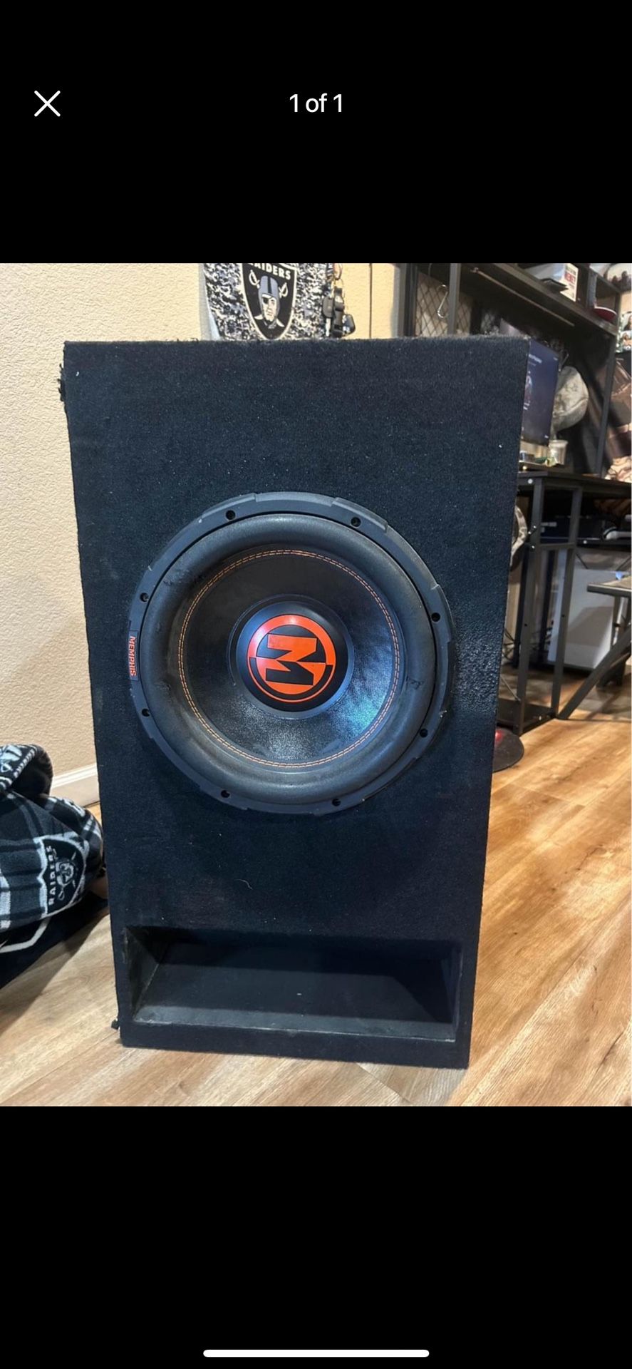 Subwoofer With Box Included 