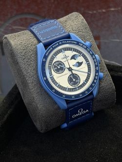 Omega x Swatch MoonSwatch Super Blue Moonphase