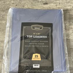 Top load holders hard PVC 11x14 9pcs