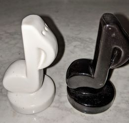 Musical Note Salt And Pepper Shakers, Vintage, No Sour Notes Here!